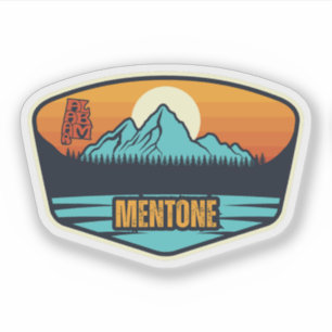 Mentone, Alabama Sticker