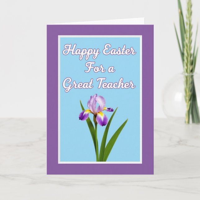 Mentor Appreciation Floral Card (Front)