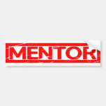 Mentor Stamp Bumper Sticker