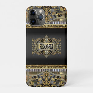 Mentorsteen Elegant Victorian Monogram iPhone 11 Pro Case