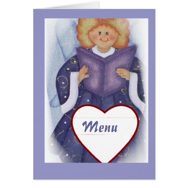 menu / ementa cards (Front)