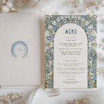 Menu Wedding Vintage Art Nouveau by Mucha Invitation<br><div class="desc">Menu Card in Art Nouveau style for your vintage-themed wedding by Alphonse Mucha in a floral, romantic, and whimsical design. Victorian flourishes complement classic art deco fonts. Please enter your custom information, and you're done. If you wish to change the design further, click the blue "Customize It" button. Thank you...</div>