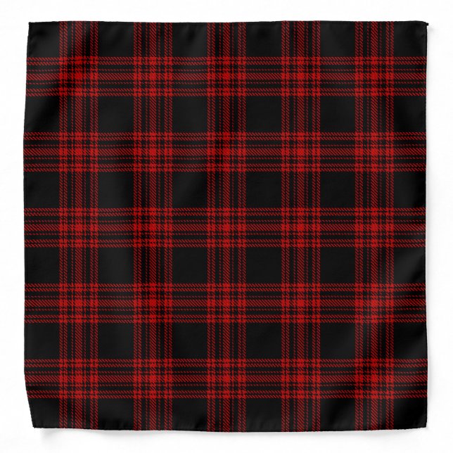 Menzies Hunting Tartan Bandana (Front)