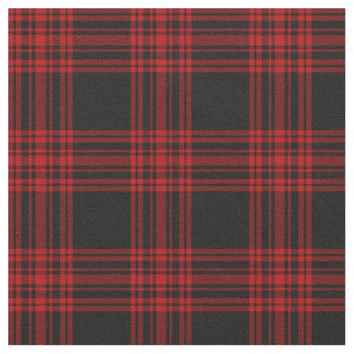 Menzies Hunting Tartan Scottish Plaid Pattern Fabric