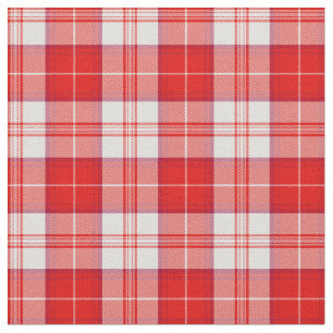 Menzies Red Clan Tartan Scottish Plaid Fabric