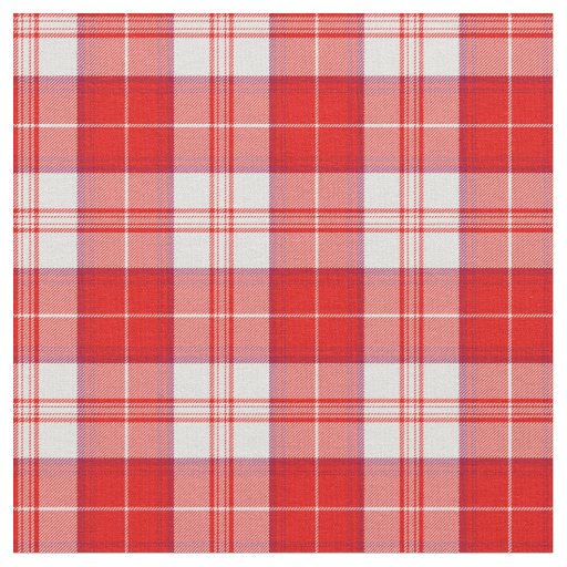 Menzies Red Clan Tartan Scottish Plaid Fabric