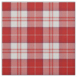 Menzies Red Tartan Fabric