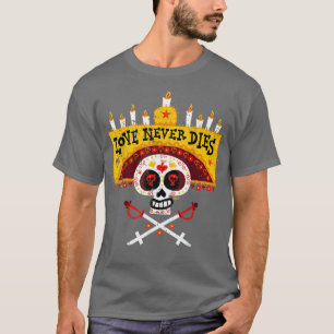 Meopolis Love Never Dies Hanukkah Candles T-Shirt