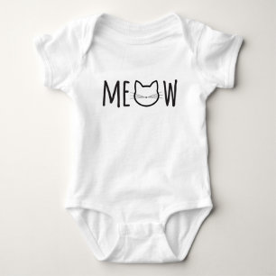 Meow Baby Bodysuit