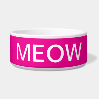 Meow Cat bowl