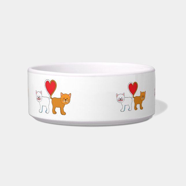 Meow cat bowl (Front)