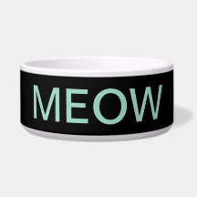 Meow Cat bowl