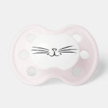 Meow Cat Kitten Whisker Pacifier at Zazzle