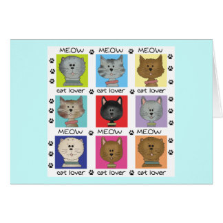 Meow Cat Lover Tshirts and Gifts
