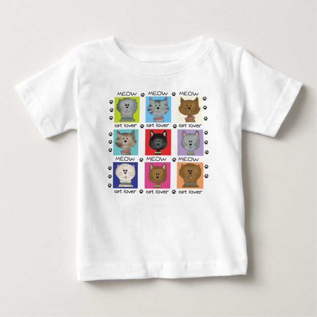 Meow Cat Lover Tshirts and Gifts (Front)