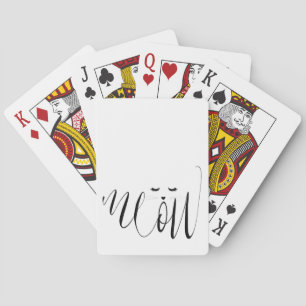 Meow Cat Poker Cards