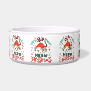 Meow Christmas, Merry Christmas Bowl