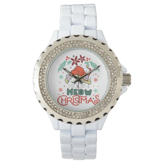 Meow Christmas, Merry Christmas Watch (Front)