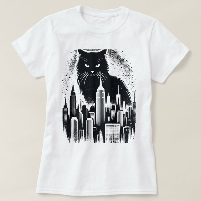 Meow city T-Shirt (Design Front)