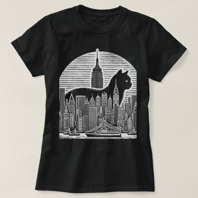 Meow City T-Shirt (Design Front)