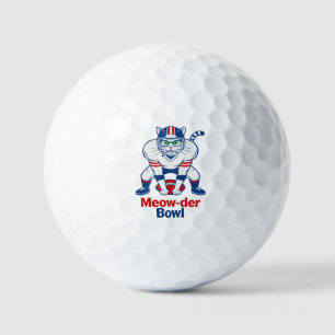 Meow-der Bowl  Golf Balls