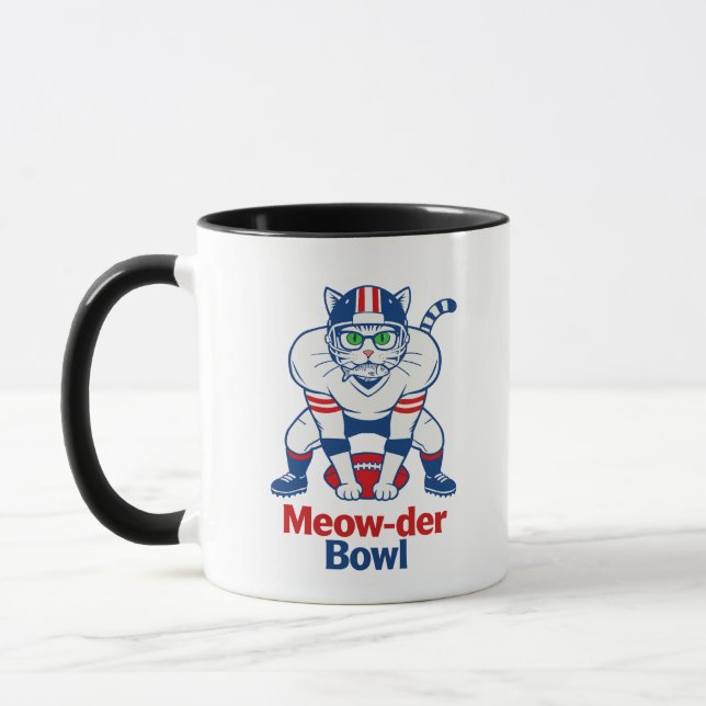 Meow-der Bowl  Mug (Left)