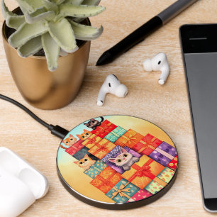 Meow Gift Birthday Tower Wireless Charger