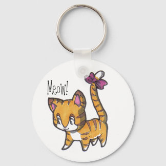 Meow! Kitty Keychain! Keychain