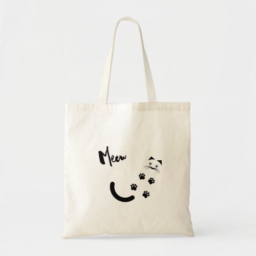 Meow Kitty Tote Bag