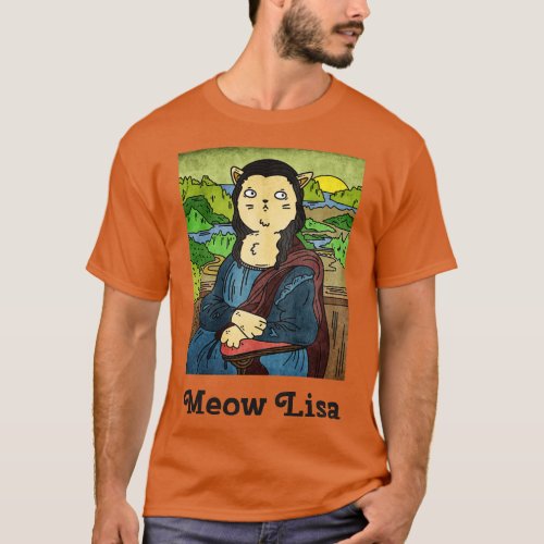 Meow Lisa T_Shirt