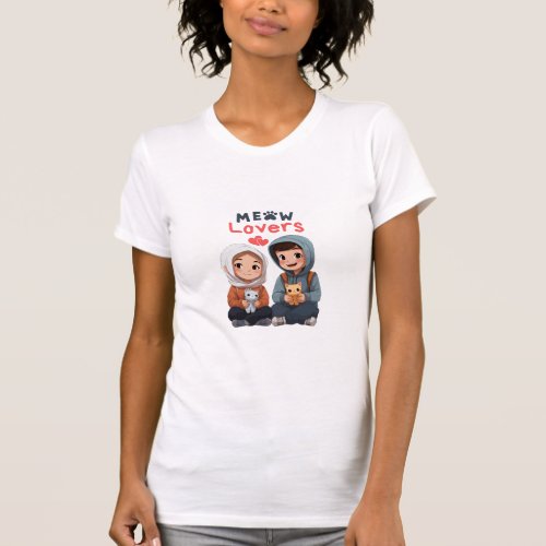 Meow lovers T_Shirt