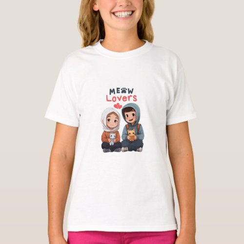 Meow lovers T_Shirt