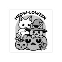 Meow-Loween - Cute Halloween Cat Design