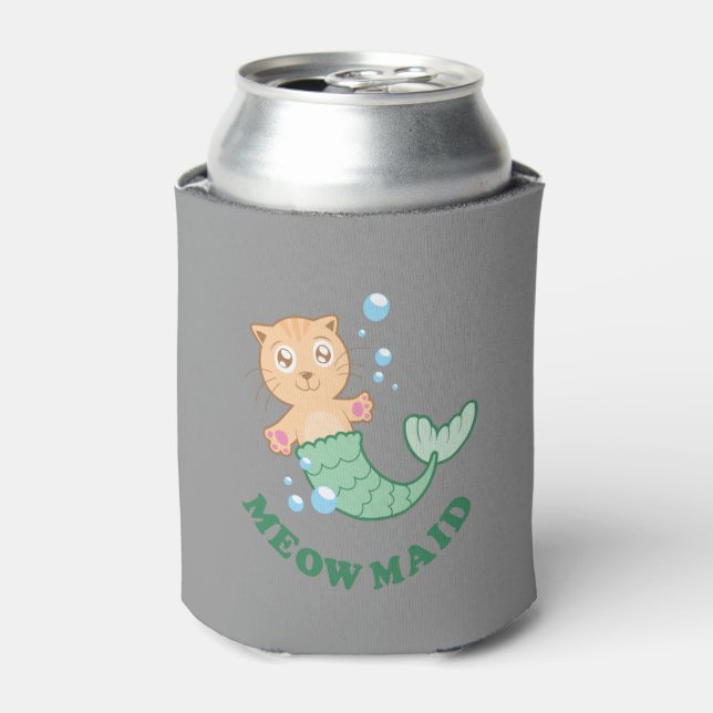 Meow Maid Can Cooler (Can Front)