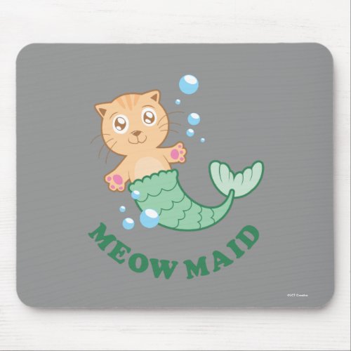 Meow Maid Mouse Pad