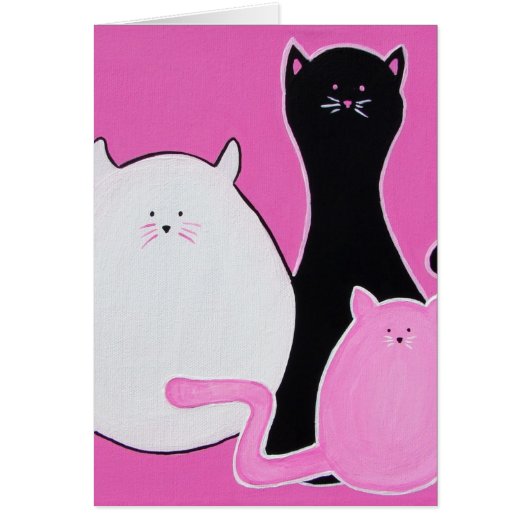 Meow Meow Meow Card (Front)