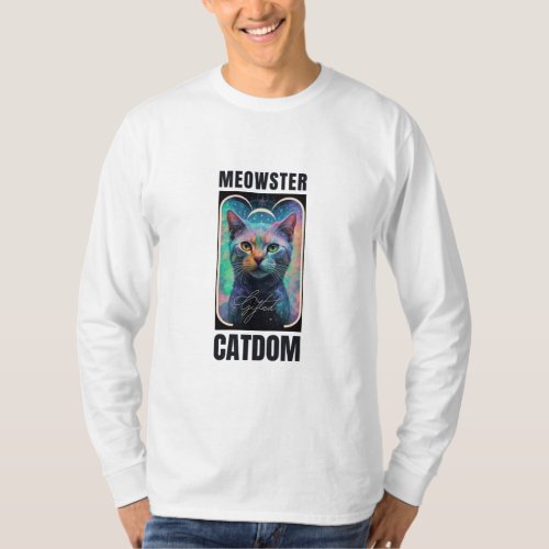 Meow Meow Meowster Moewdom Catdom   T_Shirt
