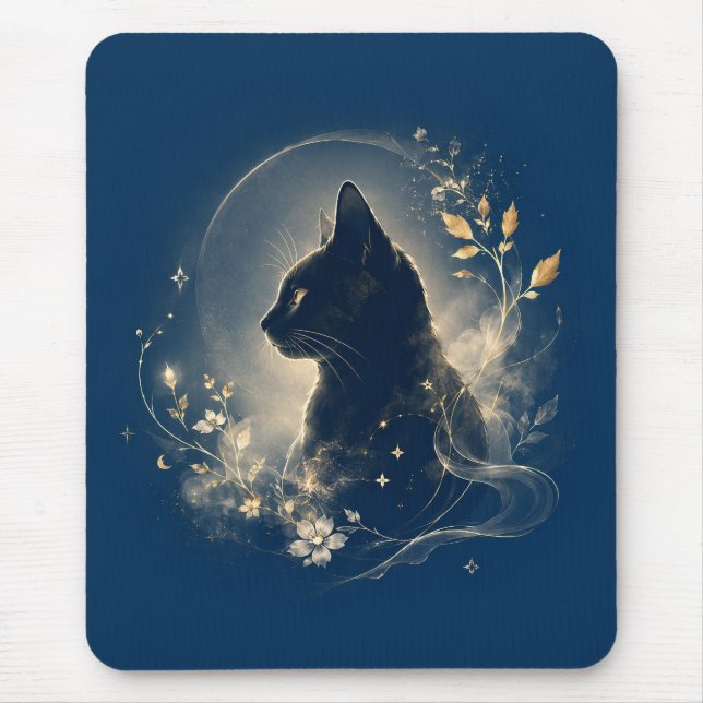 meow meow mouse pad (Front)