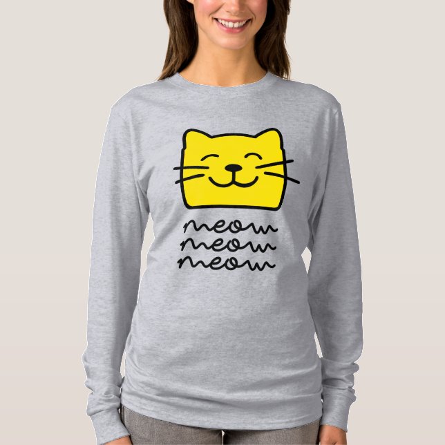 Meow Meow T-Shirt (Front)