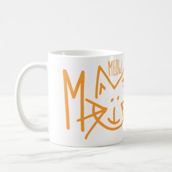 Meow Monday Coffee Mug by plainchicken at Zazzle