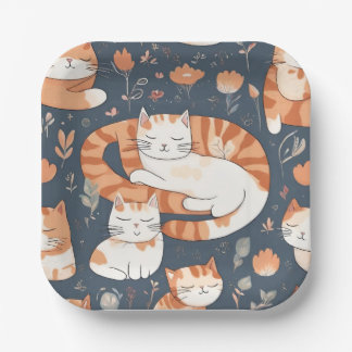 MeoW Paper Plate