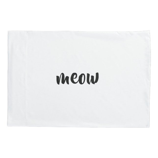 MEOW PILLOW CASE (Back)