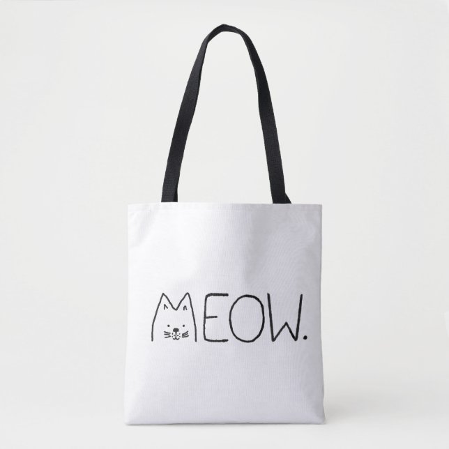 MEOW  TOTE BAG (Front)