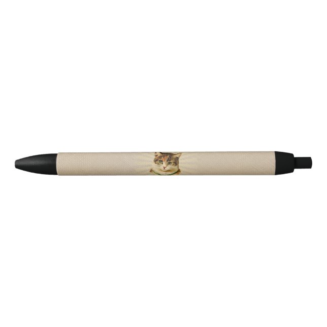 Meow-y Christmas, Cute Funny Holiday Cat Animal Pen (Front)
