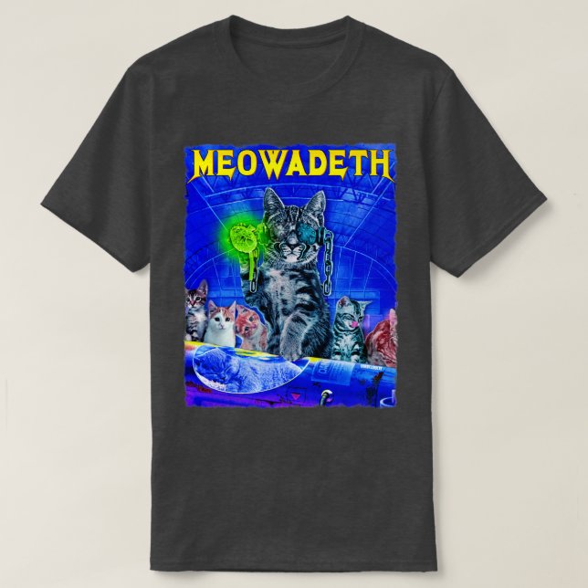 Meowadeth T-Shirt (Design Front)