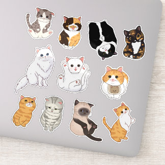 Meowchi - Cute Cat Lover Sticker