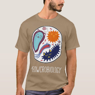 Meowcrobiology Science Cat Lover Premium 1418 T-Shirt