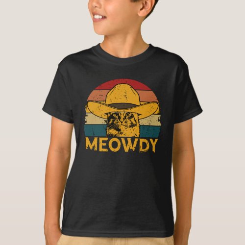 Meowdy Cat T_Shirt