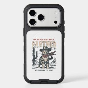 Meowdy Partner Cowboy Cat  iPhone 17 Pro Max Case