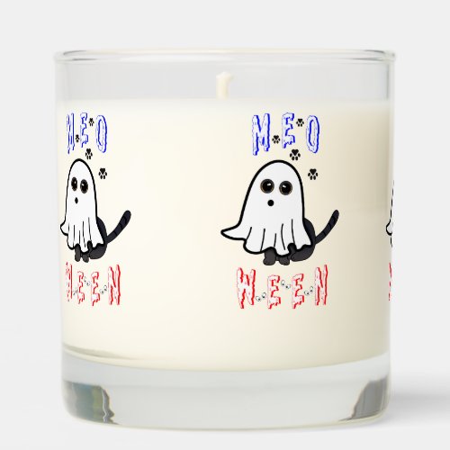 Meoween Ghost Kitten 31 Cat USA October Halloween Scented Candle